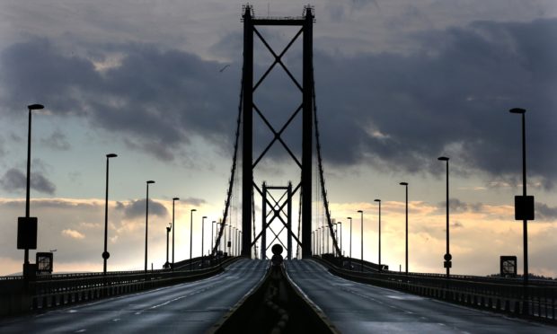 TheForth Road Bridge.