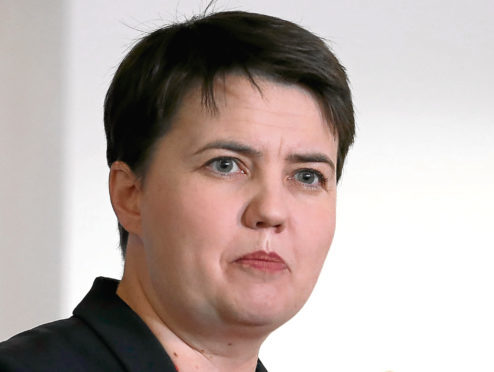 Ruth Davidson.