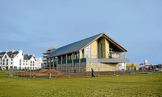 Ogilvie has constructed a large extension to the golf centre at Carnoustie ahead of The Open this summer.