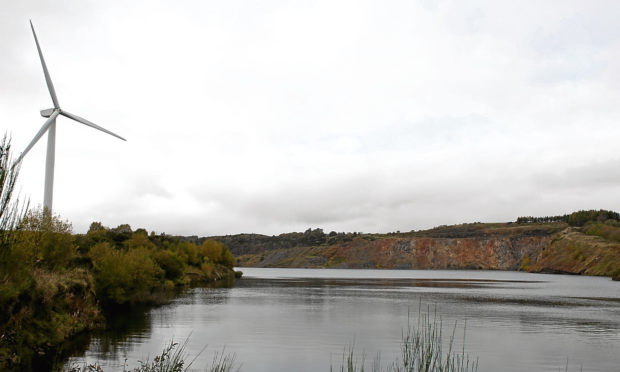 The former Westfield open cast mine in Fife is in line for a major regeneration project