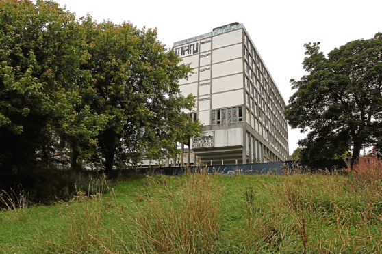 The old Dundee College building on Constitution Street.