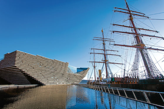 The V&A and the Discovery.