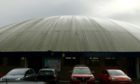 The dome of the Bell's Sports Centre in Perth.