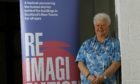 Val McDermid at the Rothes Halls to launch the Reimagination Book Festival.