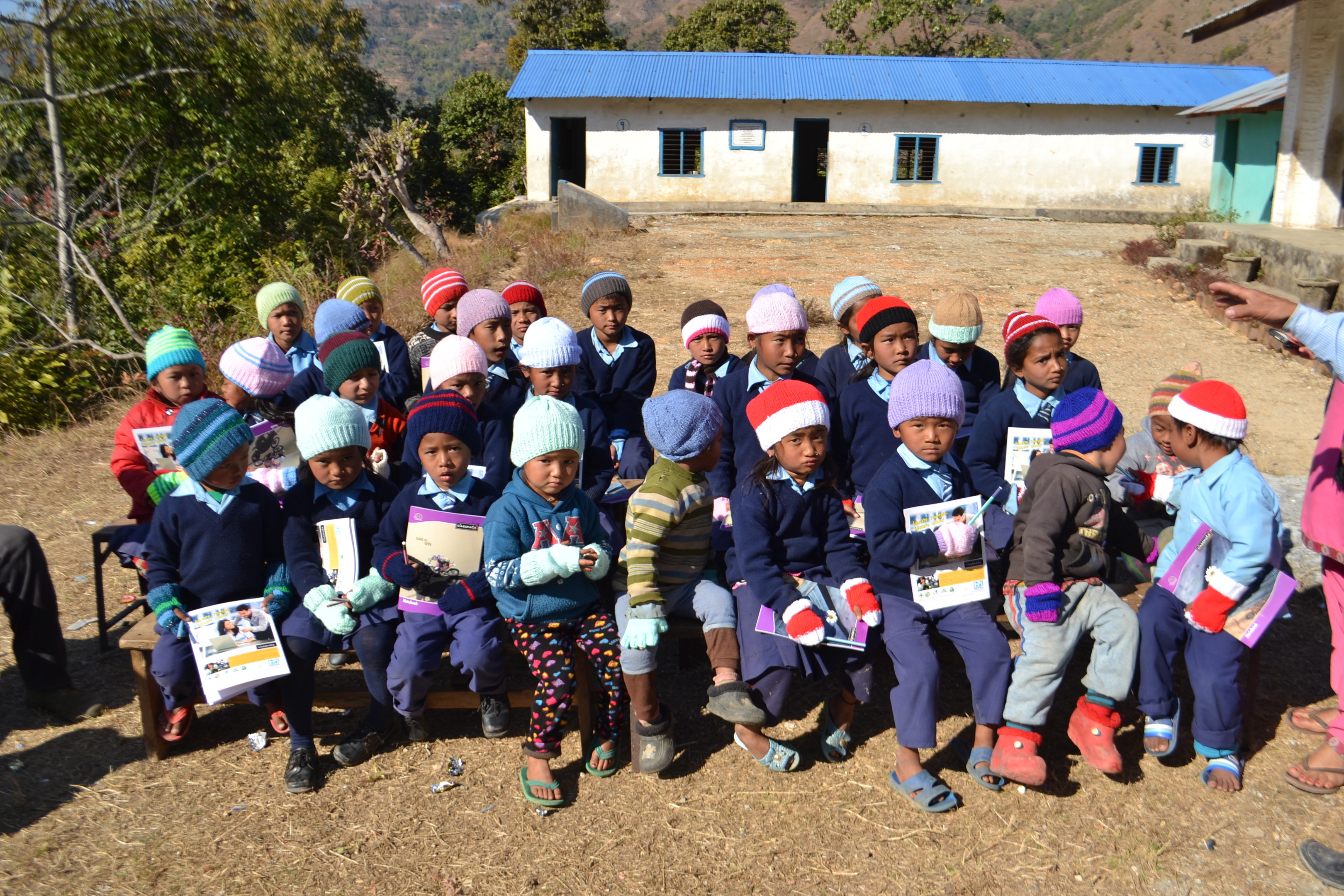 Rotarians plan to provide a bright future for pupils at Shree Jiwan Jyoti  school.