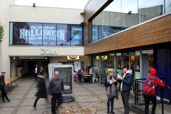 The exterior of the DUSA building.