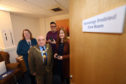 The opening of the new telecare demonstration room at Kirrie Connections.