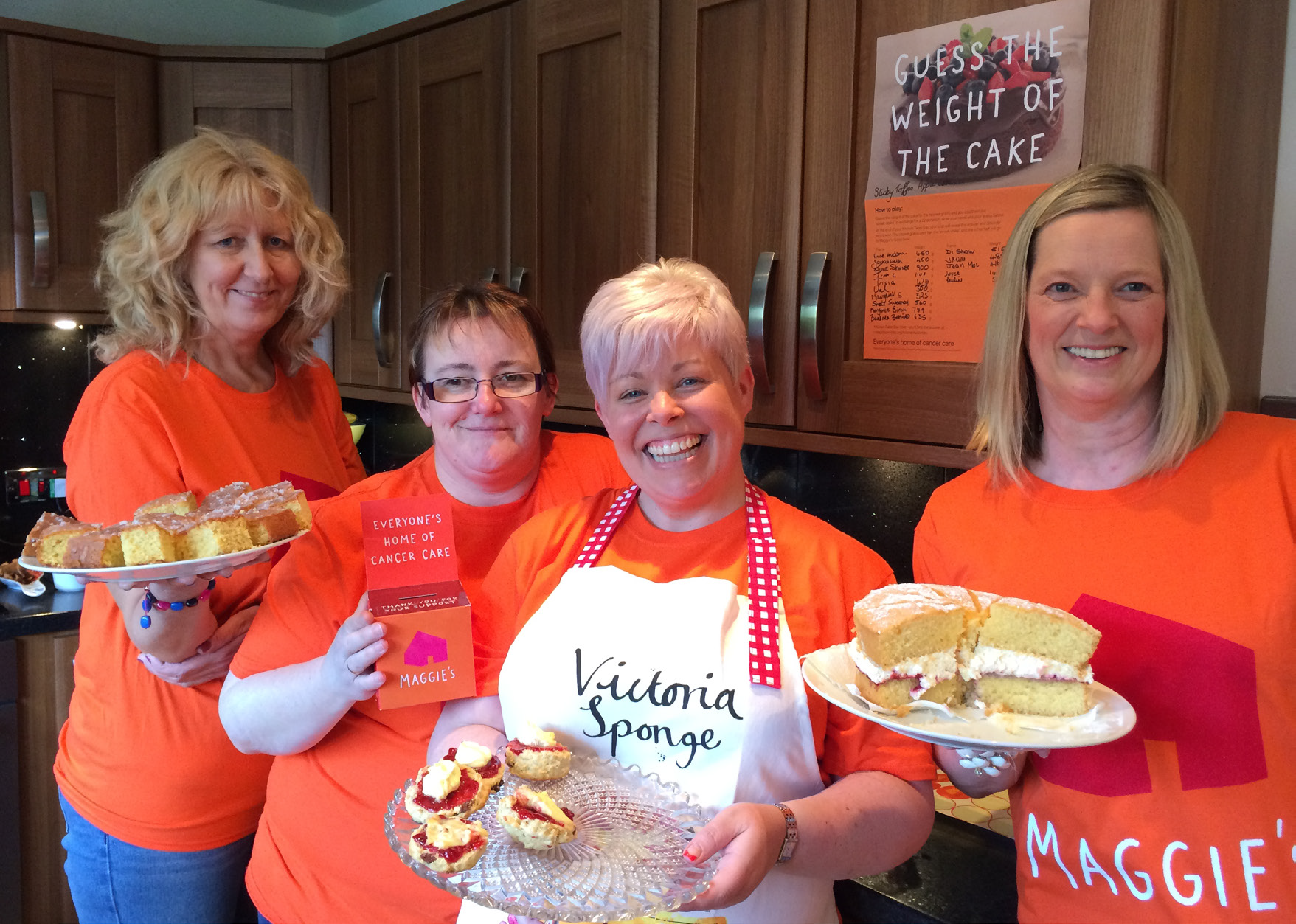 Maggie's Kitchen Table Day takes place across the country on April 27