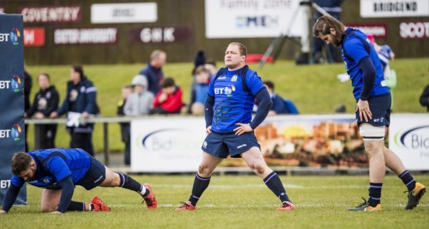 WP Nel makes his first start since the November tests for Scotland in Rome.