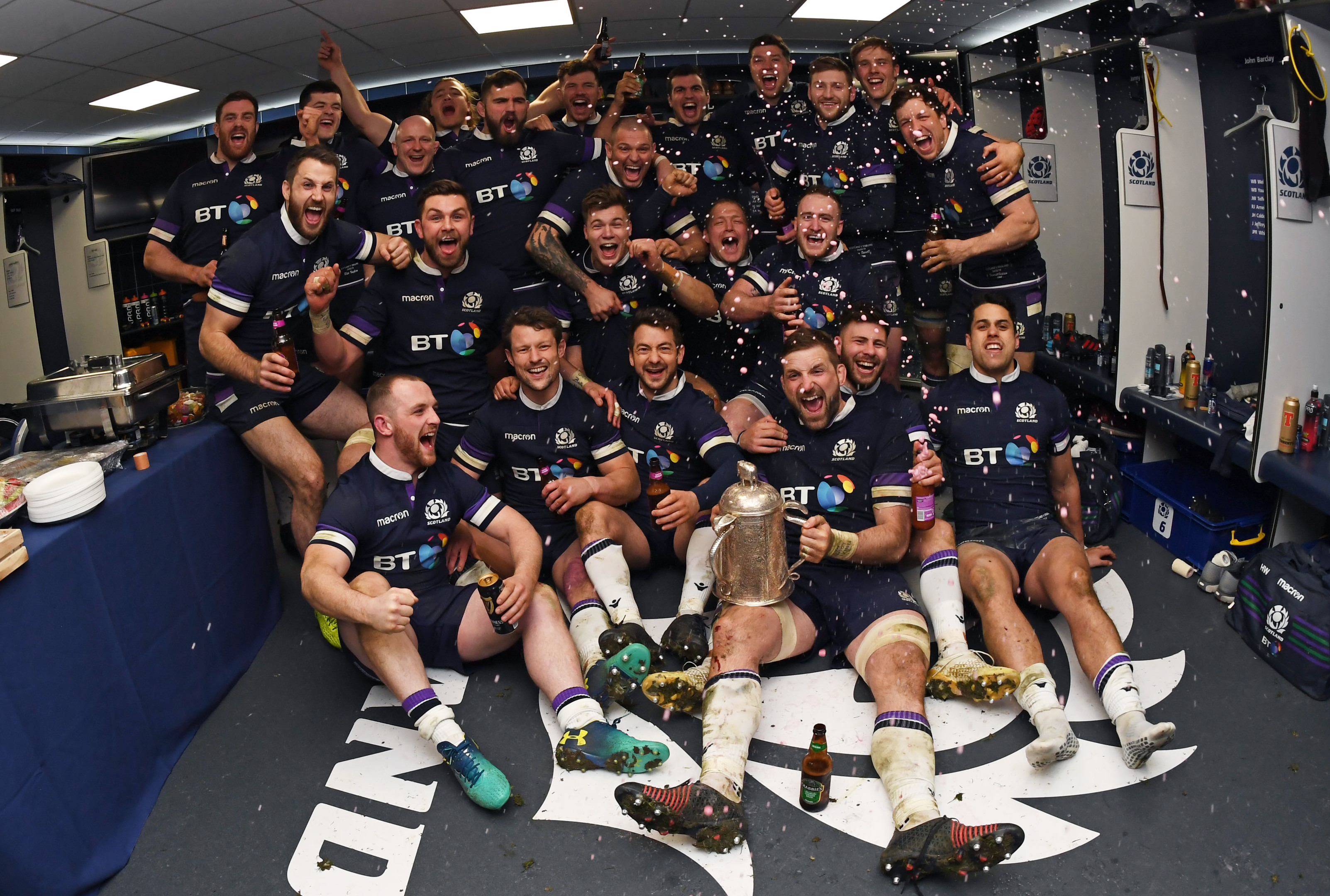 Scotland's men fifth best rugby team in the world following