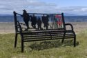 An example of the benches that will form part of Aberfeldy's new memorial garden.