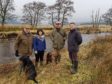 Tony Andrews (Chair- River South Esk Catchment Partnership) – Kelly Ann Dempsey (Programme Manager - River South Esk Catchment Partnership) Dee Ward (Rottal Estates) Craig MacIntyre (Esk Rivers & Fisheries Trust)