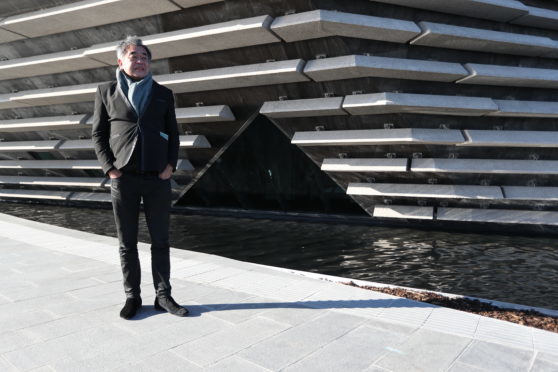 Kengo Kuma at the V&A.