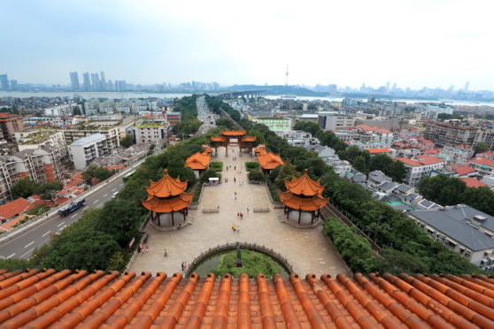 Wuhan city in China.