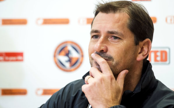 Jackie McNamara is being treated in hospital