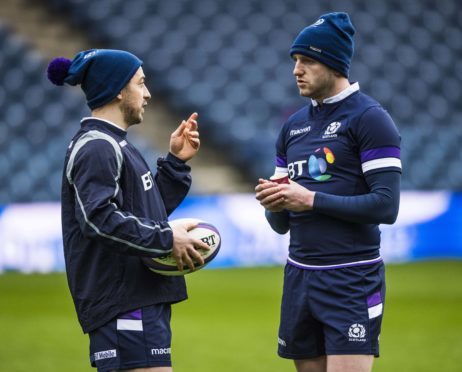 Greig Laidlaw has faith in Finn Russell's ability to crack open Ireland's defence.