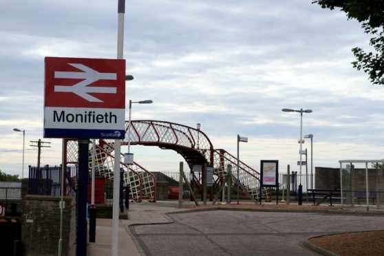 Monifieth was one of the stations due to see a significant increase in stops.