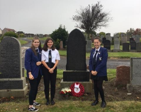 Colette McCourt, Caitaidh Thomson and Tabitha Kobine.