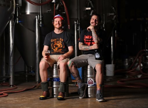 Jeff Hancock and Brandon Skall from DC Brau.