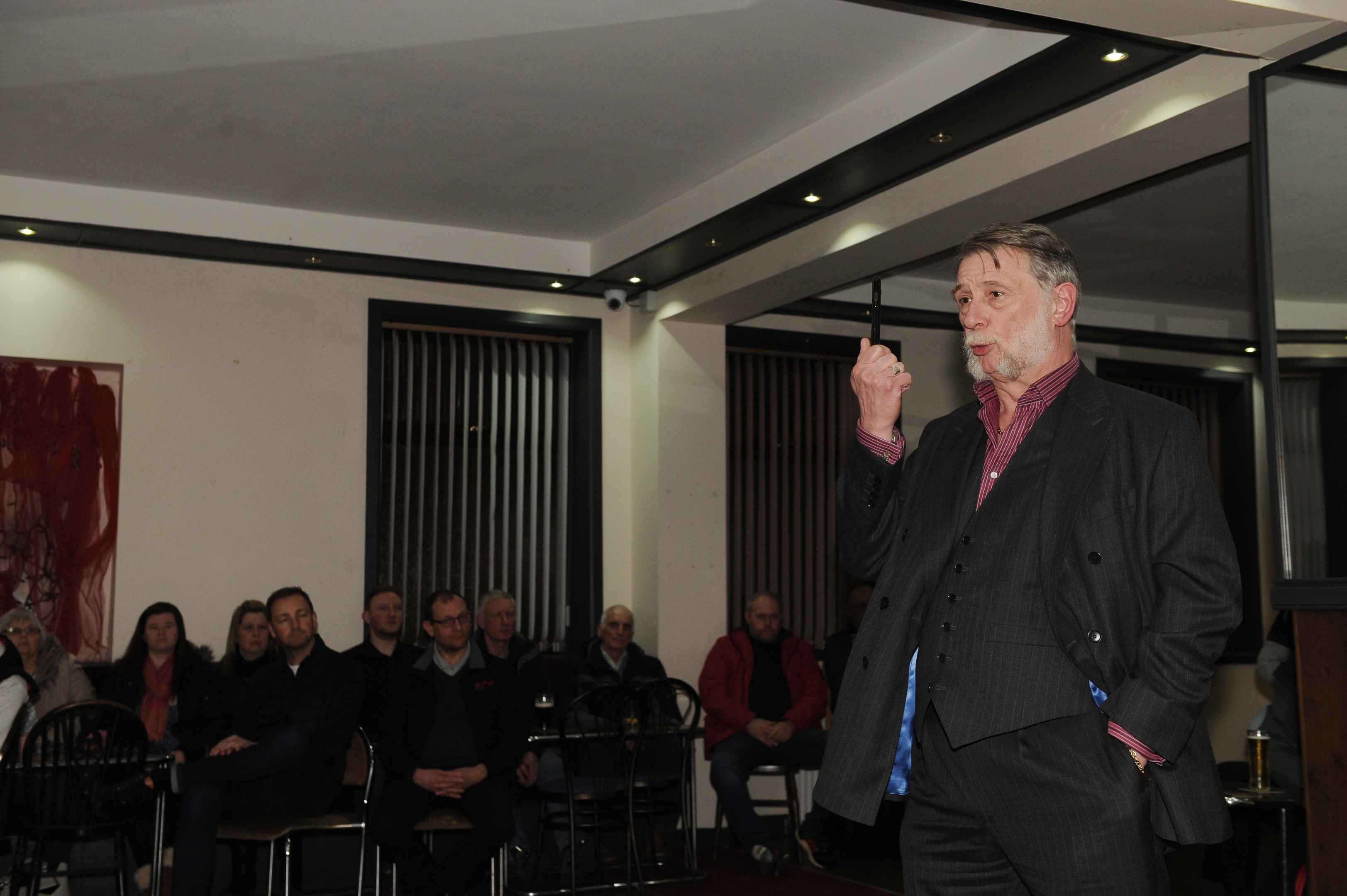 Chairman Donald Findlay QC addressed supporters on Thursday night.