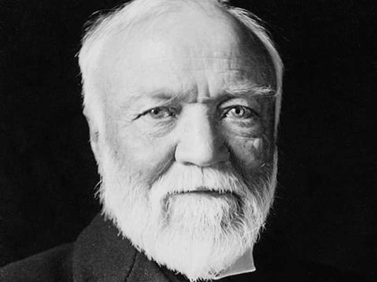 Dunfermline-born philanthropist Andrew Carnegie is an inspiration for Sir Tom Hunter