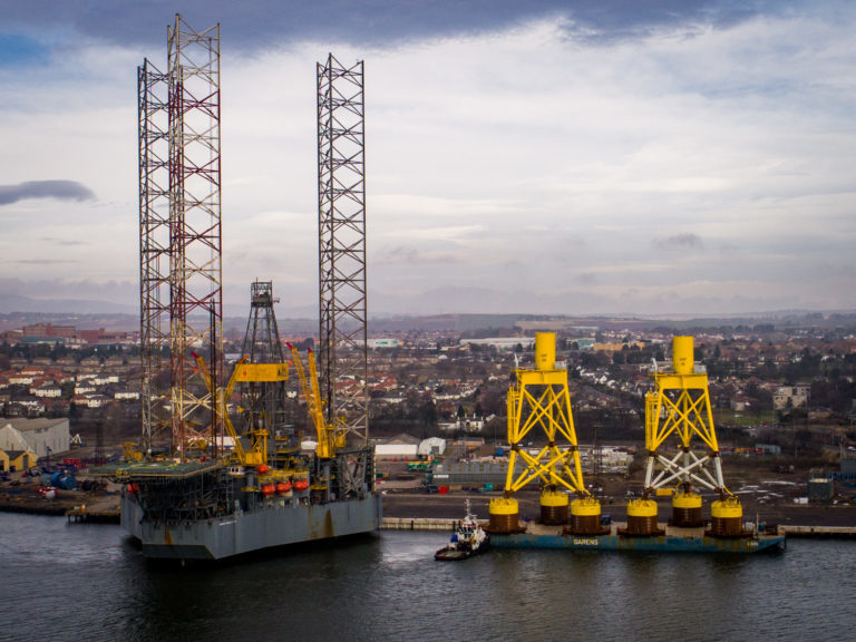 WATCH: One Of The World’s Largest Floating Cranes Arrives At Port Of Dundee