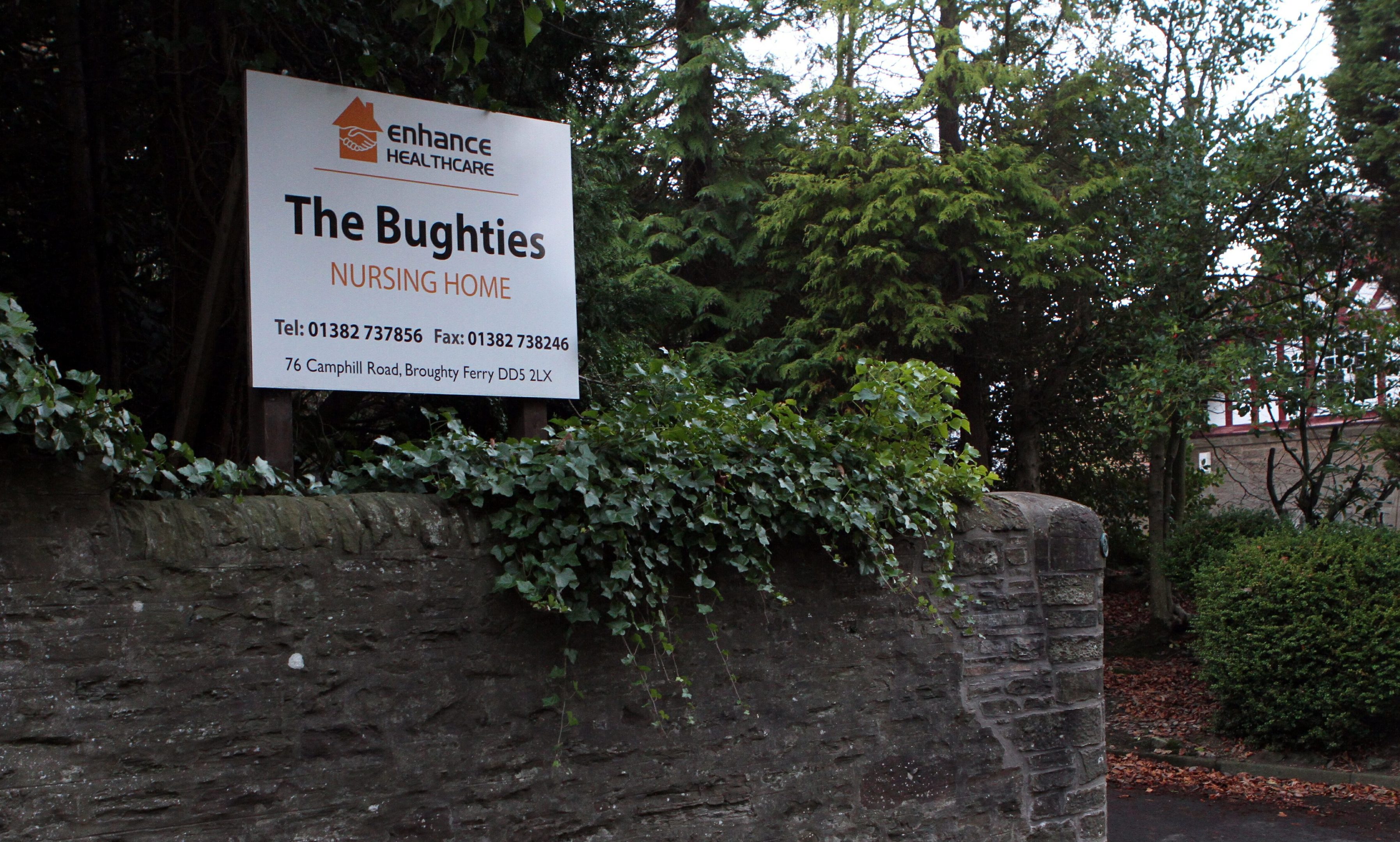 The Bughties Nursing Home, Broughty Ferry. Image: Gareth Jennings/DC Thomson