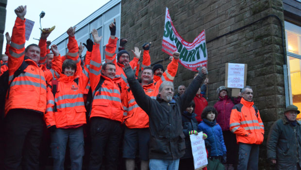 The last time Fife posties took action was two years ago