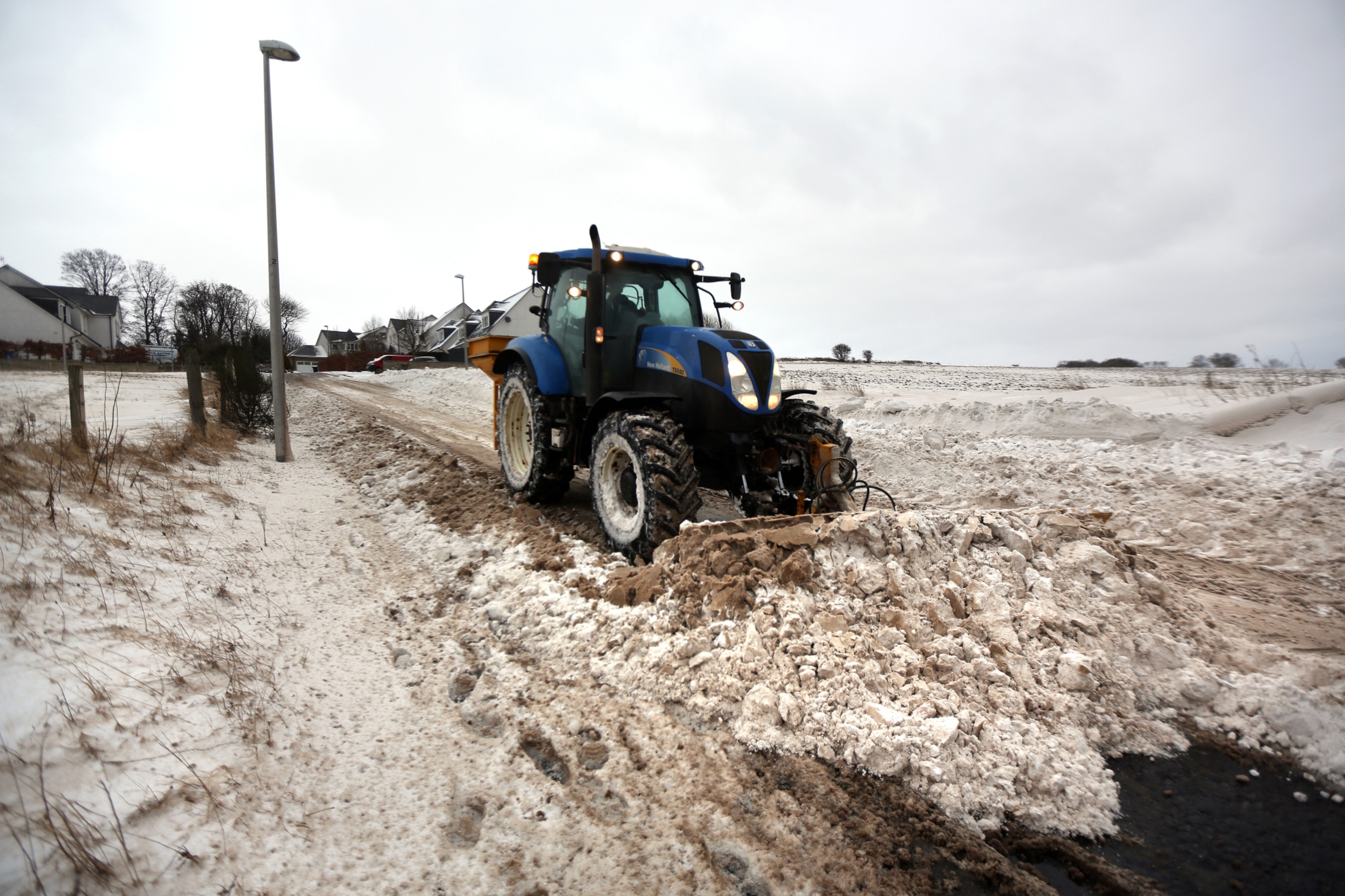 Farmers were forced to help clear the snow earlier this year - and one Fife councillor is predicting chaos this winter.