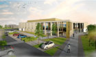 An artist's impression of the Menzieshill community project, which faces a £300,000 bill from changes to rates relief.