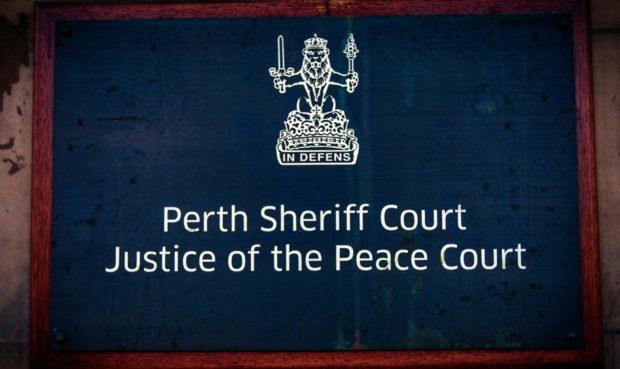 Perth Sheriff Court.