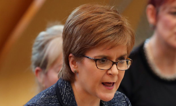 First Minister Nicola Sturgeon