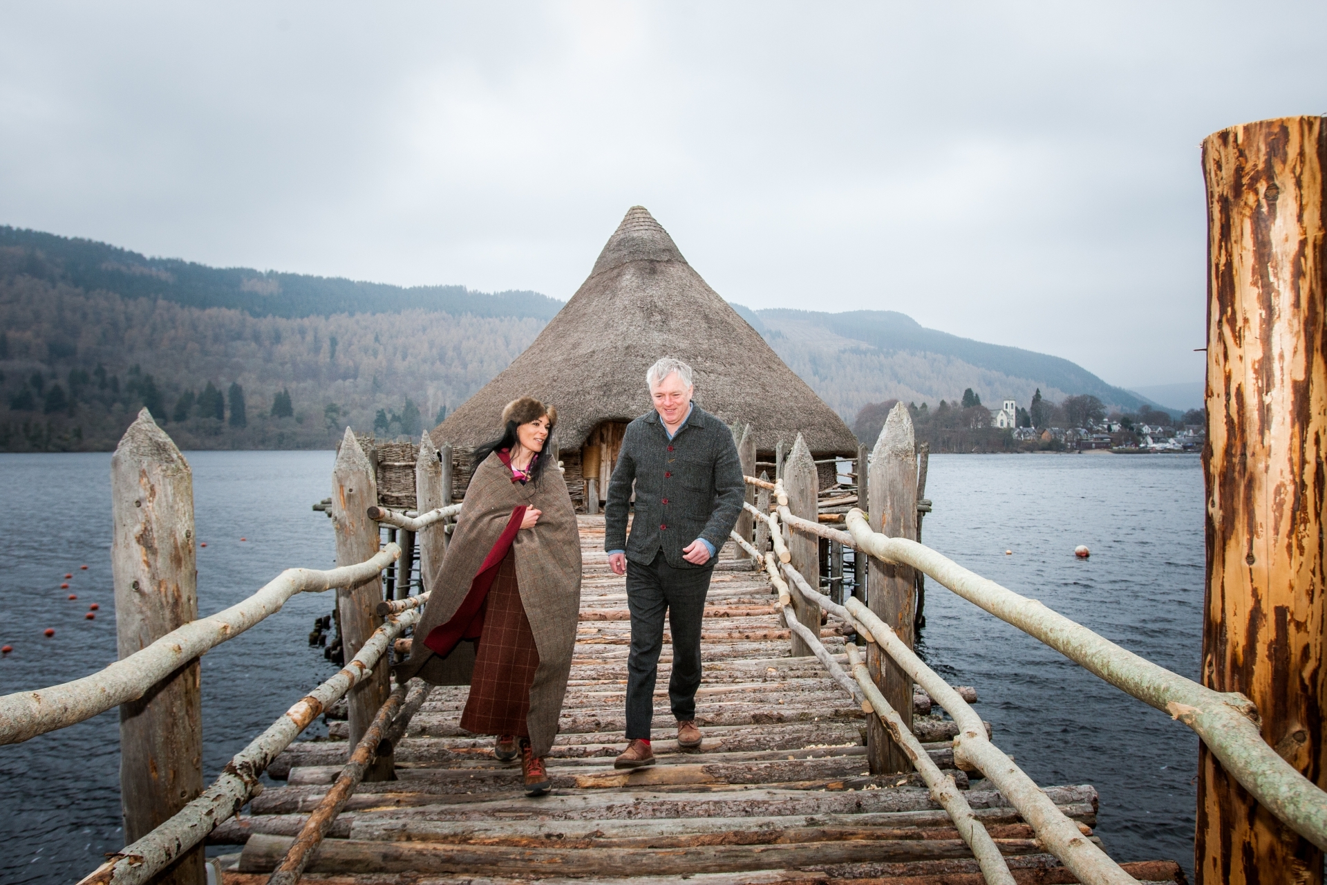 Gayle Ritchie meets Mike Benson, the new director of the Scottish Crannog Centre ahead of Celtic Spring.