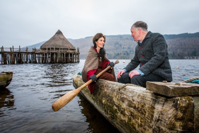 How to make a dugout canoe with fire