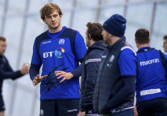 Richie Gray is one of a number of players coming back from injury to Scotland's squad ahead of the 6 Nations game against Ireland..