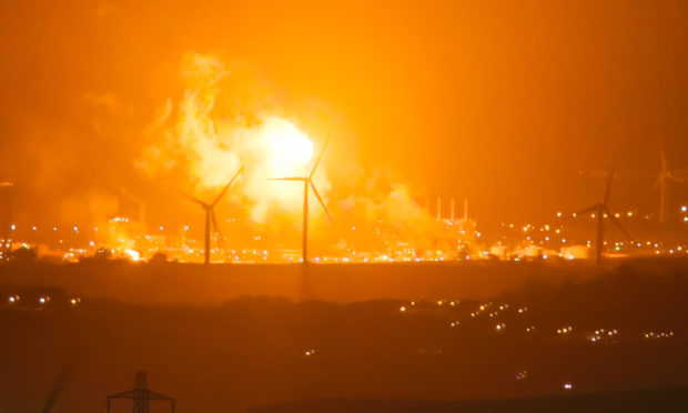 Flaring at Mossmorran has long concerned local residents.