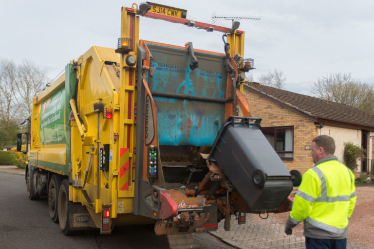 Fife's bin collections back to normal and backlog being addressed