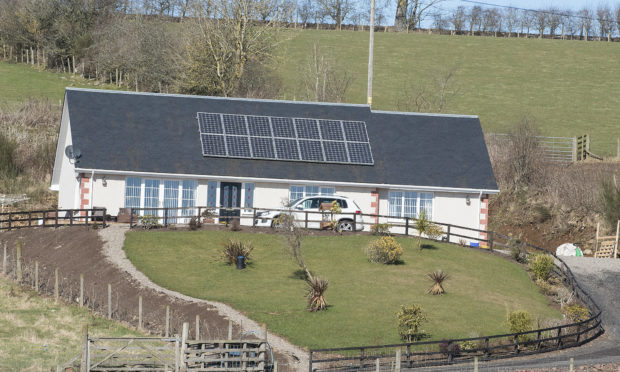 The "unlawful" bungalow near Blairgowrie