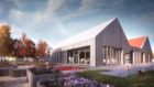 An artist's impression of how the new Tayport Community Hub could look.