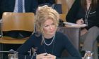 NHS Tayside chief executive Lesley McLay appearing before Holyrood's Public Audit and Post-legislative Scrutiny Committee last week.