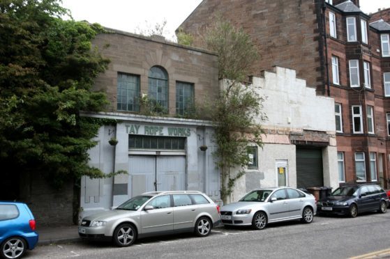 The former Tay Rope Works building.