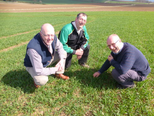 All eyes are now on the performance of the Banchory Farm field where every input is being measured and analysed.