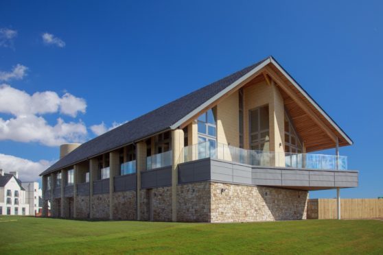 The new golf centre at Carnoustie Links has opened.
