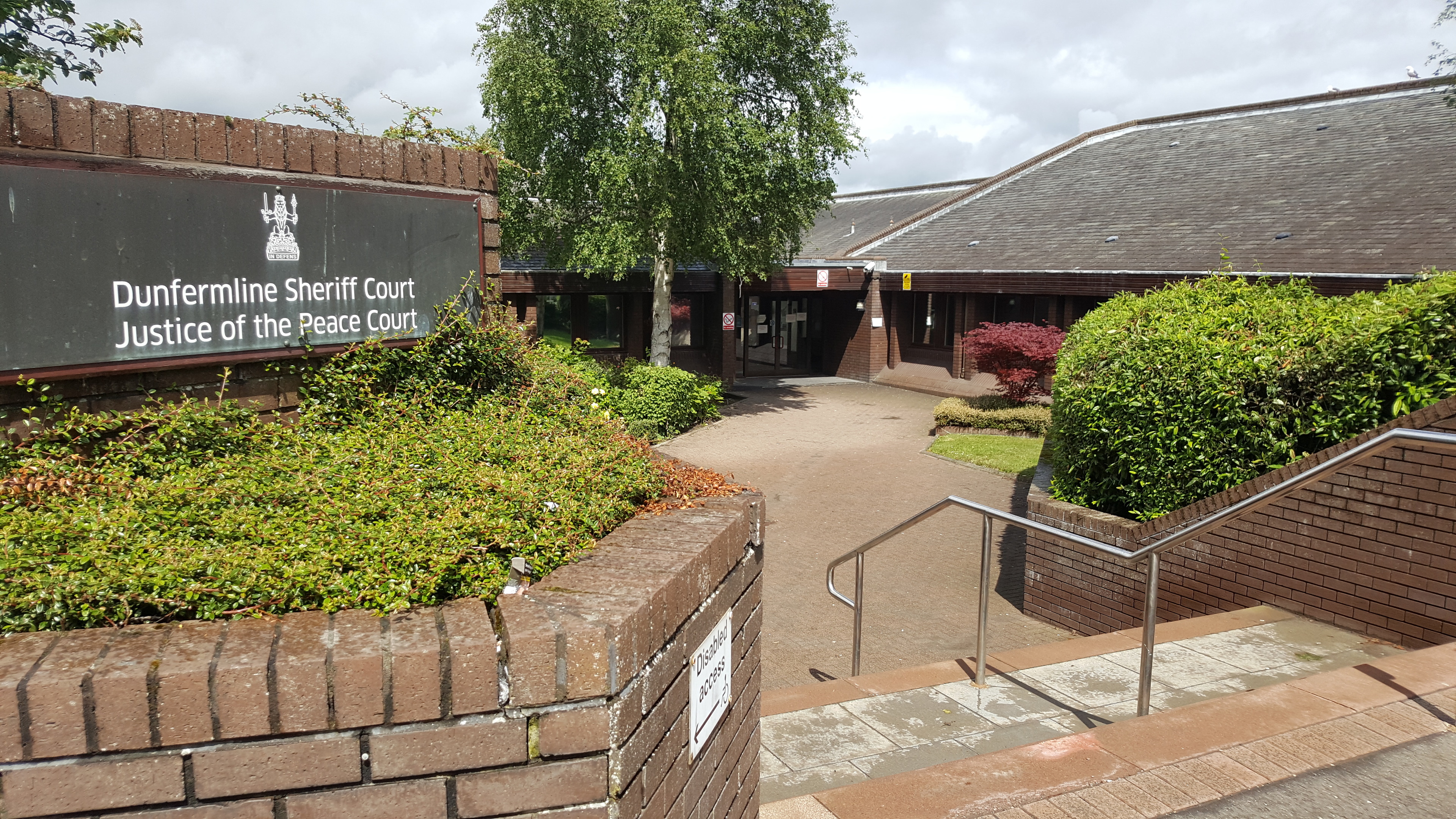 Dunfermline Sheriff Court has seen 104 emergencies in the past three years.