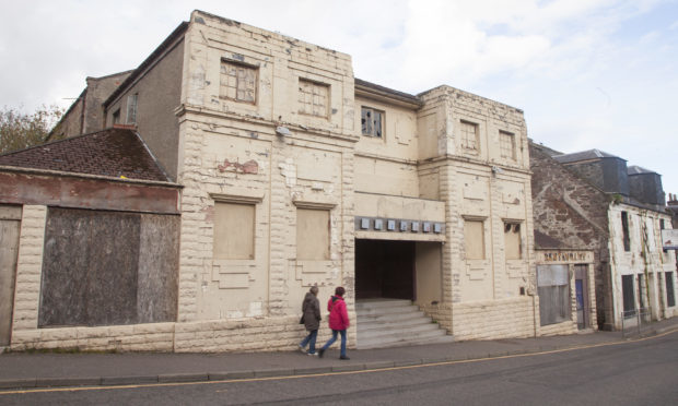 The former Flicks nightclub.