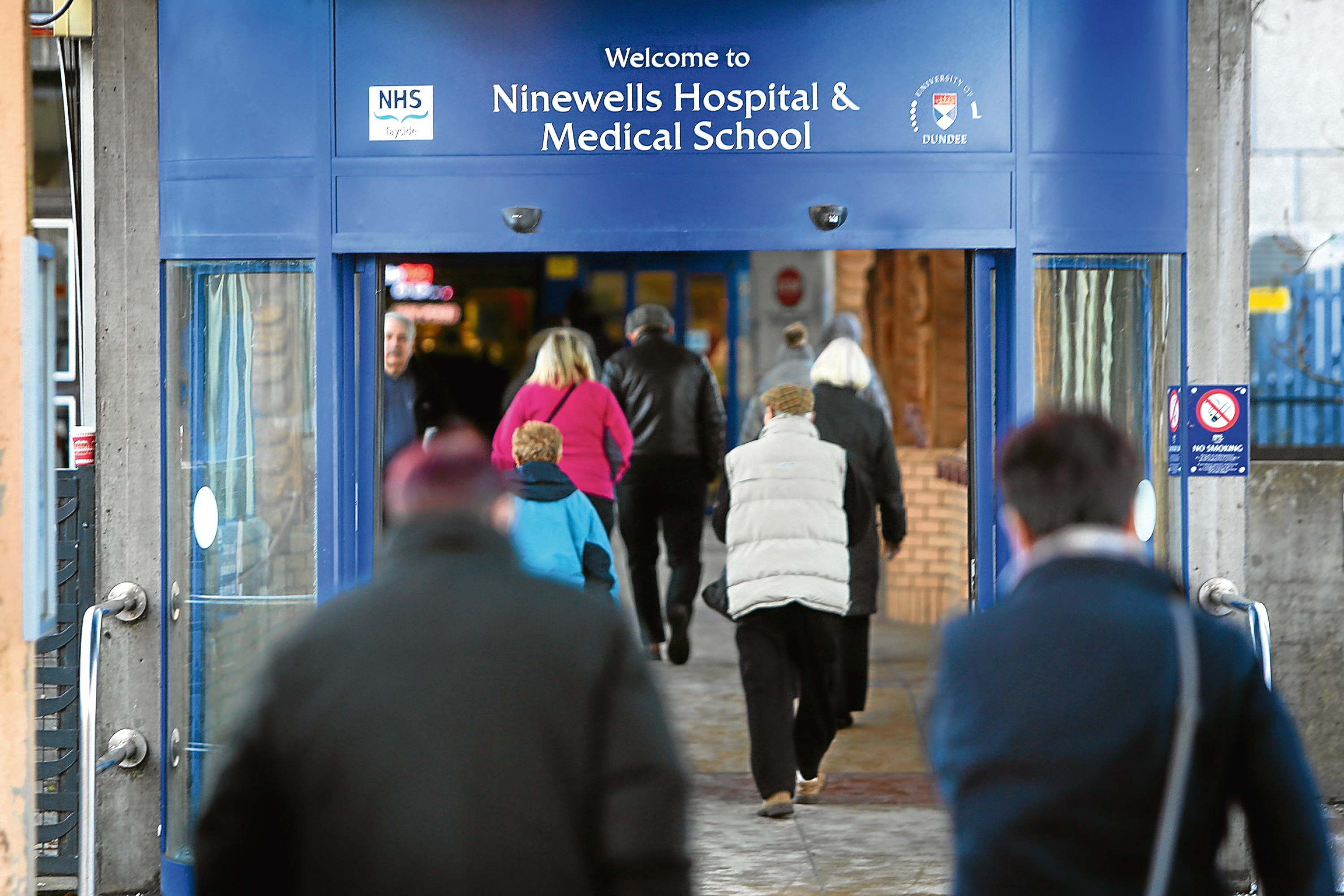 A source said staff morale is at "rock bottom" across NHS Tayside, including at Ninewells Hospital.