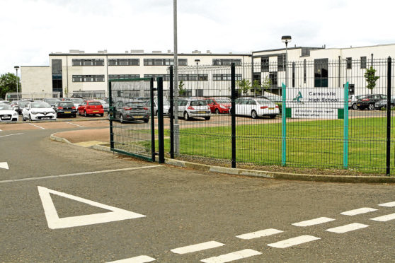 Carnoustie High School.