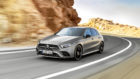 Undated Handout Photo the new Mercedes A-Class. See PA Feature MOTORING News. Picture credit should read: Mercedes/PA. WARNING: This picture must only be used to accompany PA Feature MOTORING News.