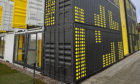 The District 10 suite of offices made from shipping containers at Seabraes, Dundee. Picture: Kim Cessford.
