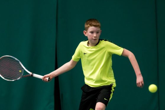 Ben Hudson in action on court.